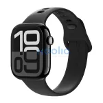 Spigen EliteShield EZ Fit Apple Watch 11 / Watch 10 42mm kijelzővédő fólia felhelyező kerettel (2db)