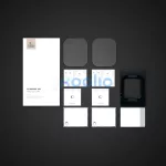 Tech-Protect Supreme Set Apple Watch 11 / Watch 10 42mm kijelzővédő fólia felhelyező kerettel (2db)