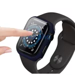 Tech-Protect Defense360 Apple Watch 7 / 8 / 9 (45mm) ütésálló tok kijelzővédelemmel, átlátszó