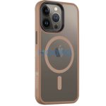 Tactical MagForce Hyperstealth Apple iPhone 16 Pro Magsafe hátlap tok, fekete/barna