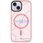 Tactical MagForce Hyperstealth Sika Apple iPhone 15 MagSafe tok, rózsaszín