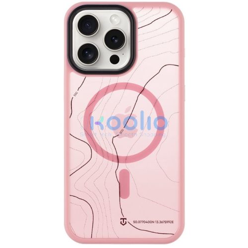 Tactical MagForce Hyperstealth Sika Apple iPhone 15 Pro Max MagSafe tok, rózsaszín
