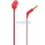 JBL T160 Vezetékes Jack 3,5mm headset / fülhallgató mikrofonnal, piros