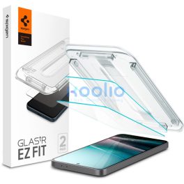   Spigen Glas.tR SLIM EZ Fit Samsung Galaxy A36 tempered kijelzővédő fólia felhelyező kerettel (2db)