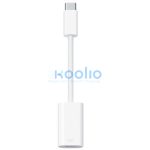 Apple USB-C-Lightning gyári adapter / átalakító, fehér