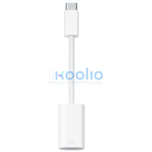 Apple USB-C-Lightning gyári adapter / átalakító, fehér