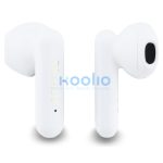 Guess 4G Metal Logo TWS vezeték nélküli fülhallgató, fehér-arany