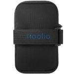 Spigen Dynamic Shield A702 karra rögzíthető telefon tartó, táska, karpánt 6,9" átmérőig, fekete