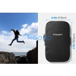 Spigen Dynamic Shield A702 karra rögzíthető telefon tartó, táska, karpánt 6,9" átmérőig, fekete