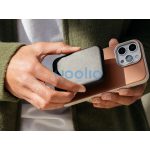 Uniq Lyden Lexa Fast Wireless USB-C PD Powerbank / külső akkumulátor, MagSafe, kompakt, 5000mAh, Caramel, barna