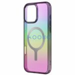 Uniq Hybrid Iridescia iPhone 16 Pro Max Magsafe tok, színes-sötét (holographic)