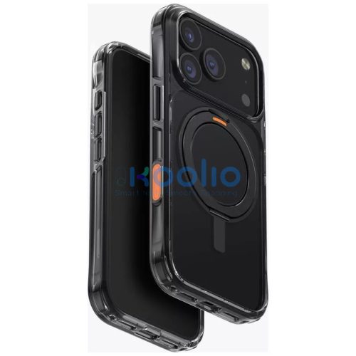 Uniq Swivix Apple iPhone 17 Pro Max tok 360 fokban állítható kitámasztóval, fekete