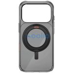 Uniq Swivix Apple iPhone 17 Pro Max tok 360 fokban állítható kitámasztóval, fekete