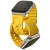 Uniq Fluo Apple Watch 40/41/42/44/45/46/49mm mágneses szíj, sárga