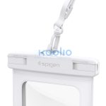 Spigen Aqua Shield A601 univerzális vízálló tok, fehér, 2 db / csomag