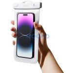 Spigen Aqua Shield A601 univerzális vízálló tok, fehér, 2 db / csomag