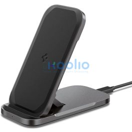   Spigen ArcField Stand Flex PF2201 vezeték nélküli wireless gyorstöltő, 15W, fekete