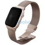 Uniq Dante Pro Apple Watch 44/45/46/49mm rozsdamentes acél szíj, rozéarany