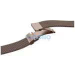 Uniq Dante Pro Apple Watch 44/45/46/49mm rozsdamentes acél szíj, rozéarany