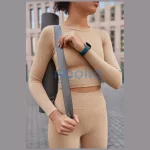 Uniq Stride De Rubber Apple Watch 44/45/46/49mm gumis szilikon szíj, kék