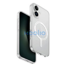   Uniq Clario Magclick Apple iPhone 16 MagSafe tok, átlátszó