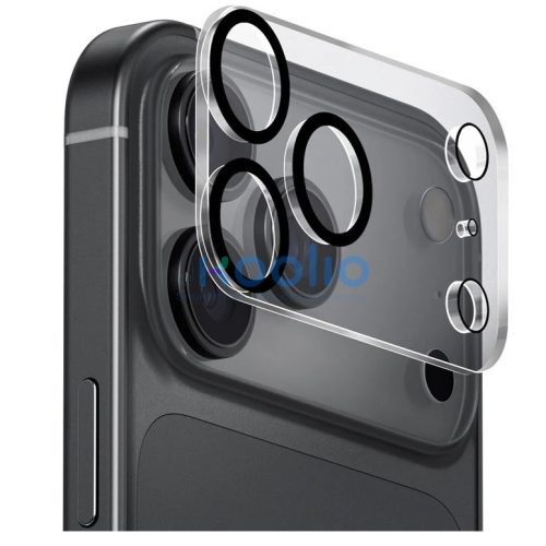 Uniq Optix ClearShield FrameGuard Apple iPhone 17 Pro Max kameralencse-védő, átlátszó
