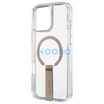 Uniq Eleva Apple iPhone 16 Pro Magsafe szilikon tok tartó résszel, arany