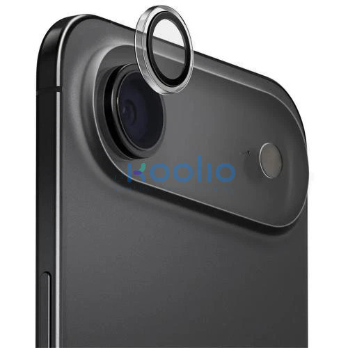 Uniq Optix Apple iPhone Air (2025) tempered kameralencse-védő üvegfólia felhelyező kerettel, átlátszó