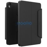 Uniq Rovus 360 Apple iPad 11 2025 / iPad 10.9 2022 mágneses tok kitámasztóval, 360 fokban forgatható, fekete