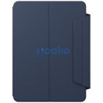 Uniq Rovus 360 Apple iPad Air 11 (2025 / 2024) / Air 5 / 4 mágneses tok kitámasztóval, 360 fokban forgatható, kék