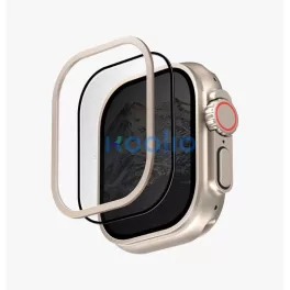   Uniq Optix Duo Pro Apple Watch Ultra 3 / 2 / 1 49mm Anti-reflecting tempered kijelzővédő fólia, ezüst