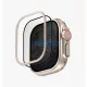 Uniq Optix Duo Pro Apple Watch Ultra 3 / 2 / 1 49mm Anti-reflecting tempered kijelzővédő fólia, ezüst