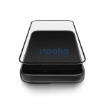 Uniq Optix Vision AR Apple iPhone 17 Pro Max tempered glass kijelzővédő üvegfólia felhelyező kerettel, kék fény szűrős, átlászó