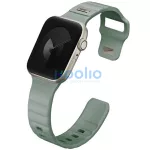 Uniq Stride De Rubber Apple Watch 42/41/40mm gumis szilikon szíj, zöld