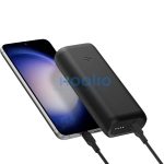 Spigen ArcPack Portable Charger PA2100 1 x USB-C Power bank / külső akkumulátor, 10000 mAh, 30W, fekete