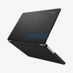 Spigen Urban Fit Macbook Pro 14" tok, fekete