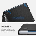 Spigen Urban Fit Macbook Pro 14" tok, fekete