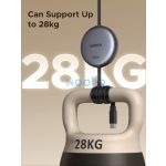 Ugreen USB-C-USB-C behúzható, állítható töltő-és adatkábel automatikus visszatekeréssel, 100W, 1m, fekete