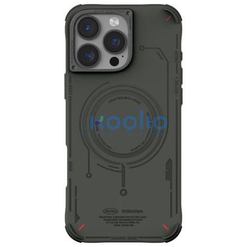 Skinarma Mecha Apple iPhone 16 Pro Max mágneses tok, fekete