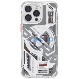 Skinarma Ekho Apple iPhone 16 Pro mágneses tok, fehér