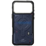 Skinarma Vigor Apple iPhone 17 Pro Max mágneses tok, Magsafe kompatibilis, kék