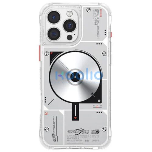 Skinarma Nova Apple iPhone 16 Pro mágneses tok, Magsafe kompatibilis, átlátszó