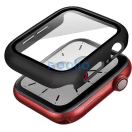   Skinarma Gado Apple Watch 11 / Watch 10 46mm tempered glass üvegfólia / tok, fekete
