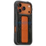 Skinarma Phantom Apple iPhone 17 Pro mágneses tok kitámasztóval, Magsafe kompatibilis, olive