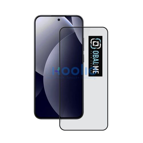 OBAL:ME 5D Xiaomi Redmi Note 15 Pro 5G kijelzővédő üvegfólia, fekete