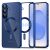 Tech-Protect Magflex Samsung Galaxy S25 FE hátlap tok, MagSafe, kék-átlátszó