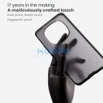 Nillkin Super Frosted PRO Xiaomi Poco F8 Ultra műanyag hátlap tok, átlátszó-fekete