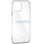 Apple iPhone 15 Plus, Szilikon tok, Jelly Case, Roar, átlátszó