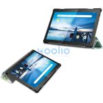 Samsung Galaxy Tab S9 FE Plus (12.4) SM-X610 / X616B, mappa tok, színes nagy pillangó minta, Trifold, fehér