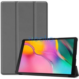   Samsung Galaxy Tab S9 FE Plus (12.4) SM-X610 / X616B, mappa tok, Trifold, szürke